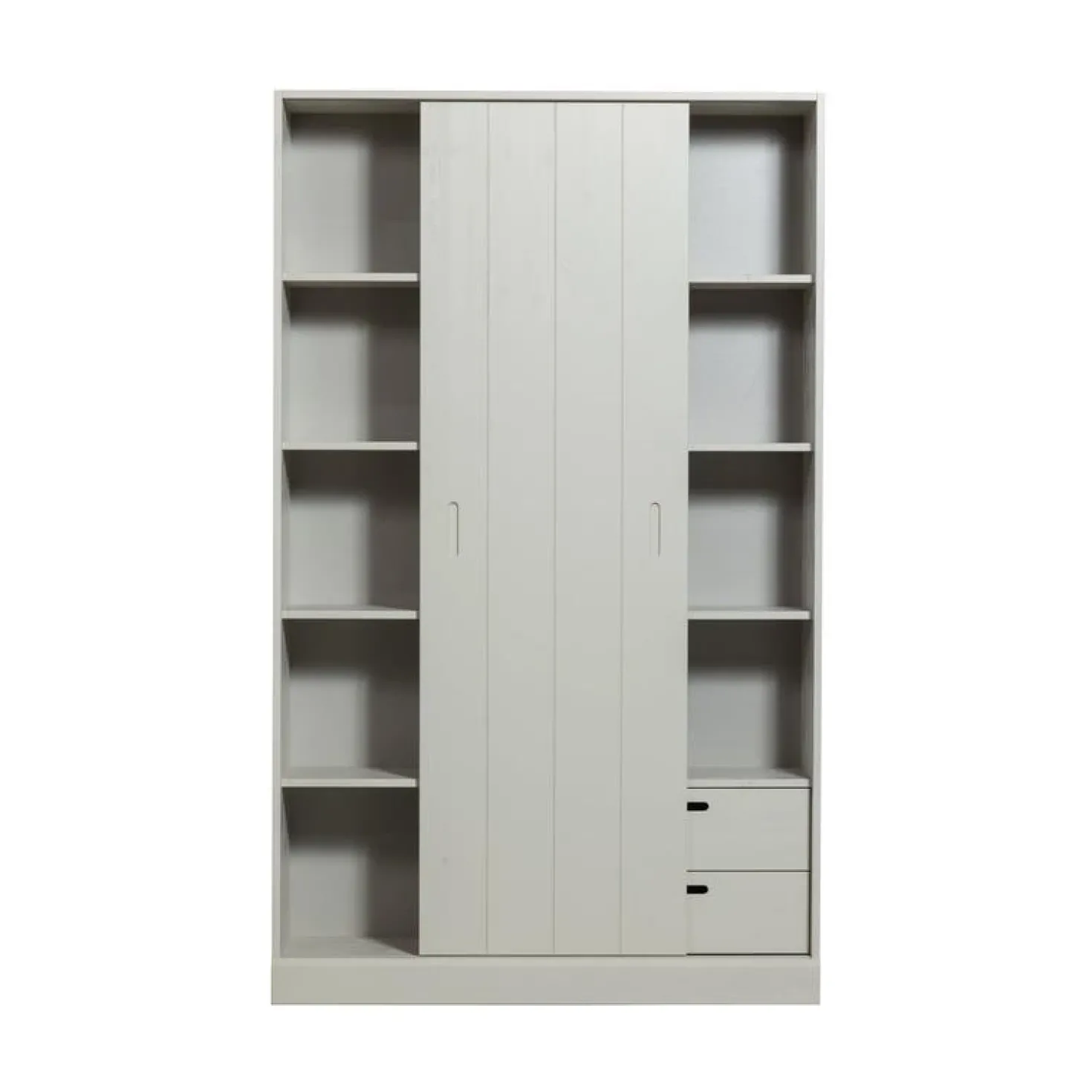 Mila Schuifdeurkast Dennenhout Dust 120cm