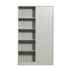 Mila Schuifdeurkast Dennenhout Dust 120cm