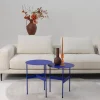 Miles Laag Bijzettafel Blauw 40cm