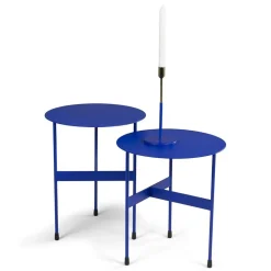 Miles Laag Bijzettafel Blauw 40cm