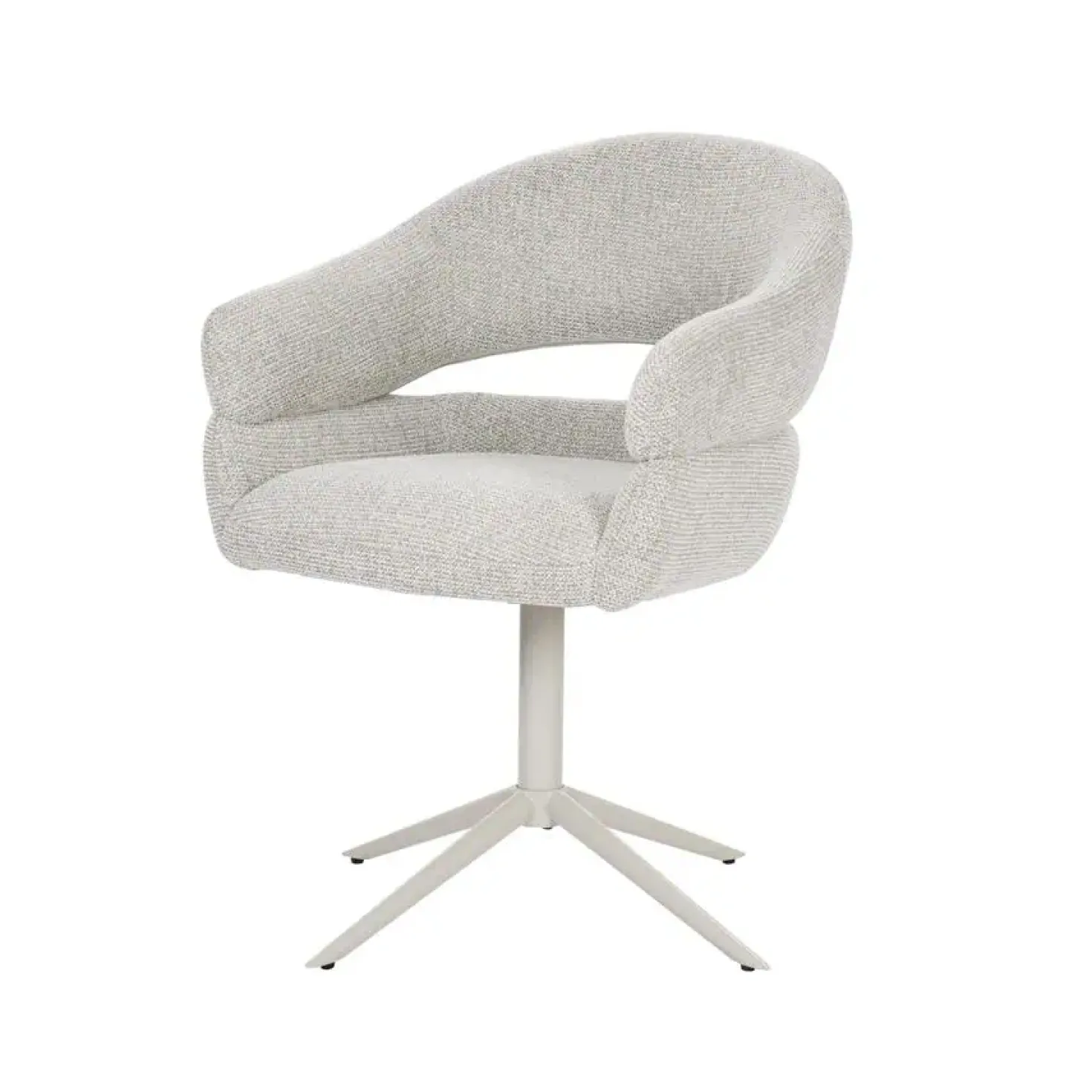 Millie Eetkamerstoel Beige met zandpoot