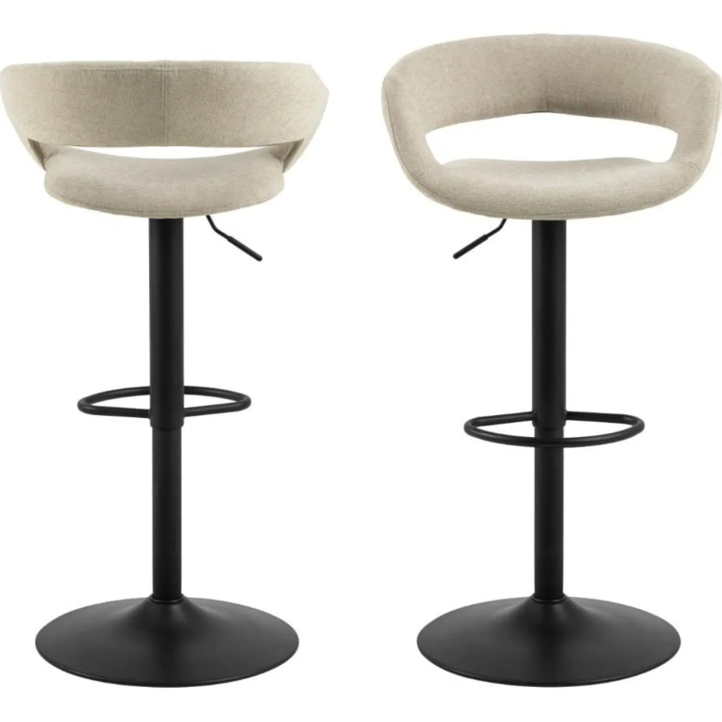 Milora Barkruk Beige Stof
