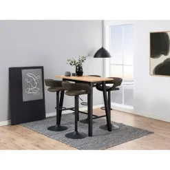Milora Barkruk Donkerbruin Stof