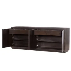 Mincio Dressoir bruin eikenfineer 220cm
