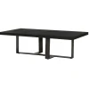 Mincio Salontafel bruin eikenfineer 130cm