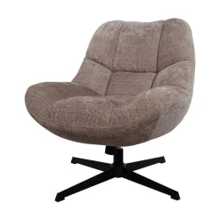 Miranda Draaifauteuil + schommelfunctie Bruin