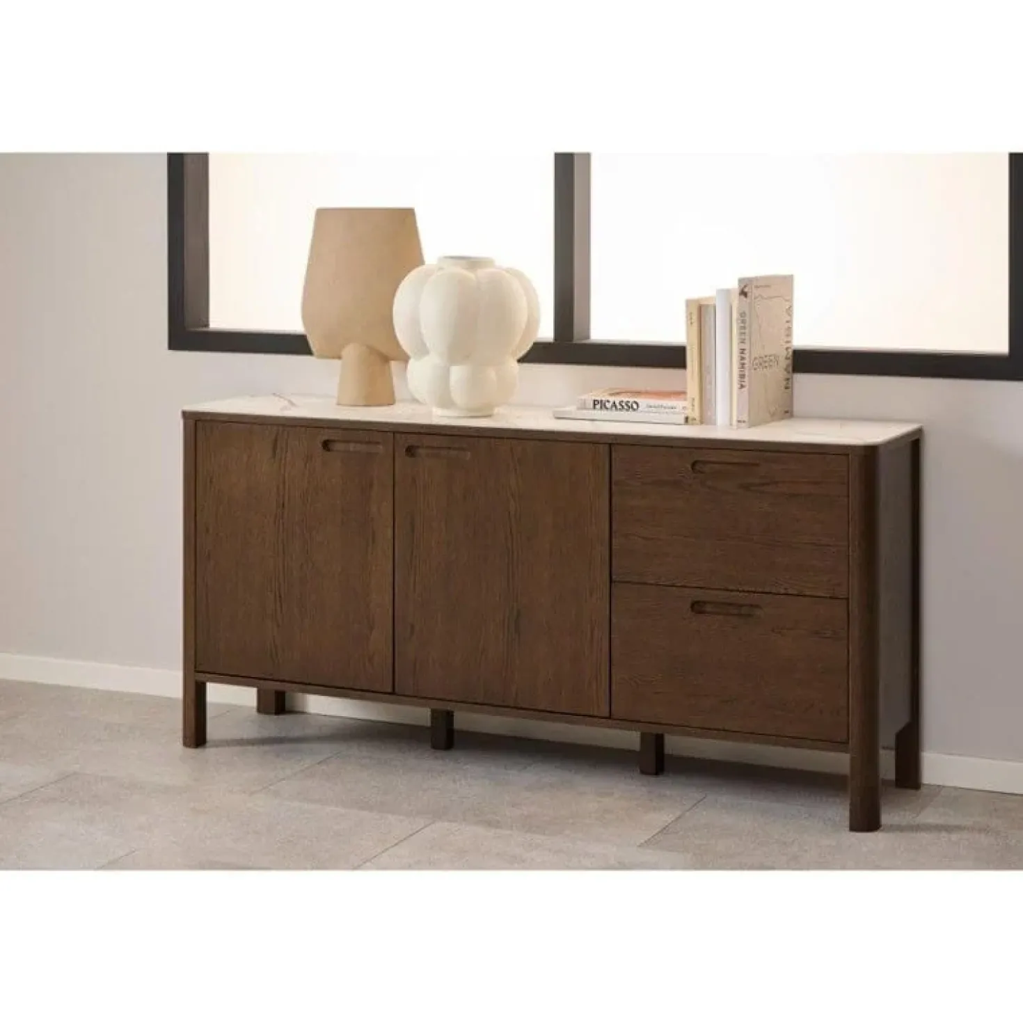 Mirano Dressoir Keramiek 160cm