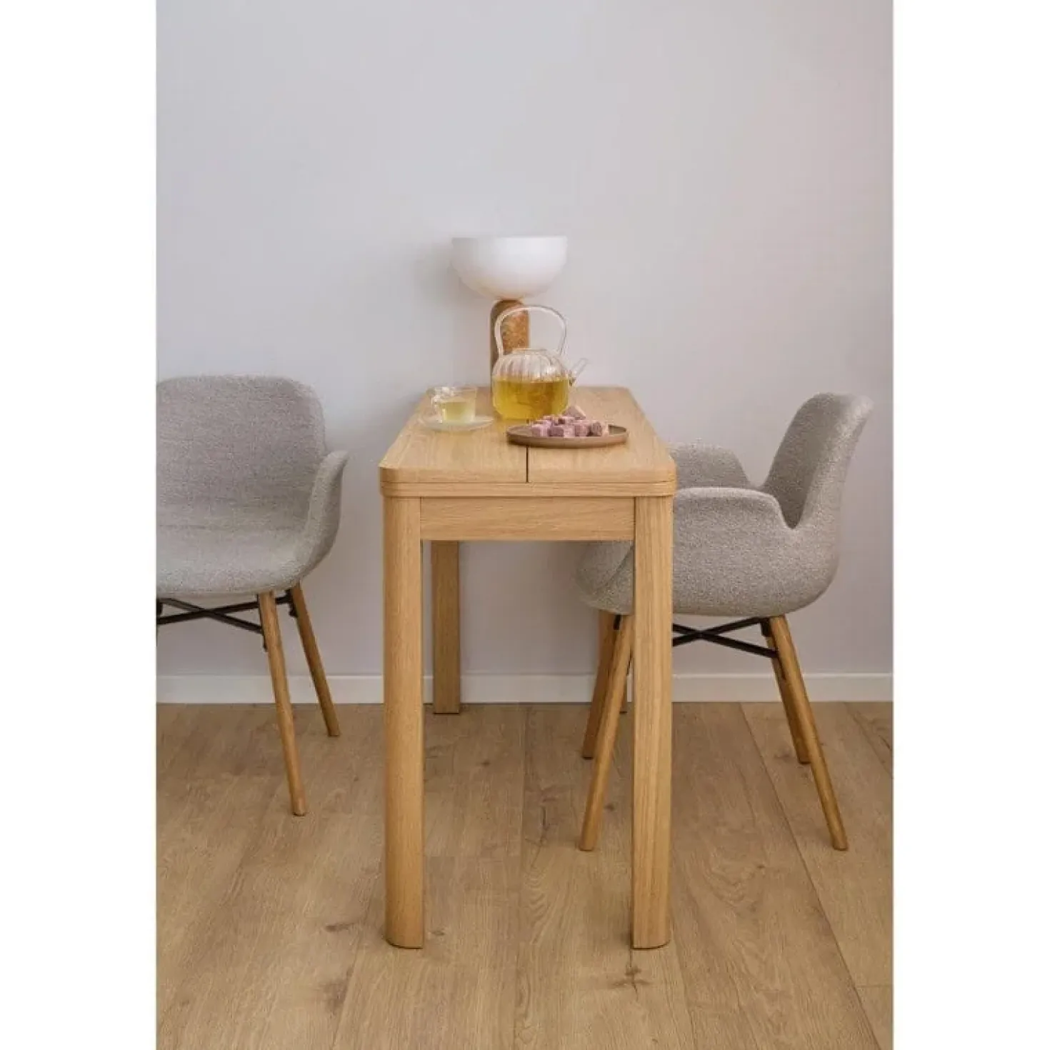 Mirano Eettafel Inklapbaar Naturel 120cm