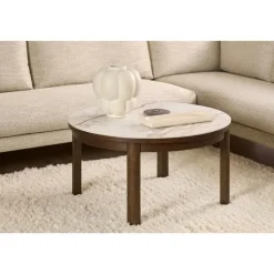 Mirano Salontafel Rond Keramiek 90cm
