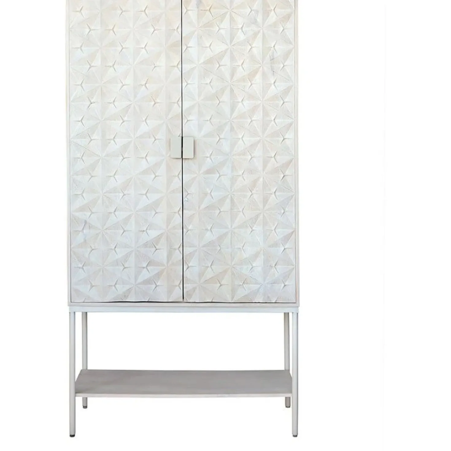 Mitchell Wandkast met onderplank Ashblond 100cm