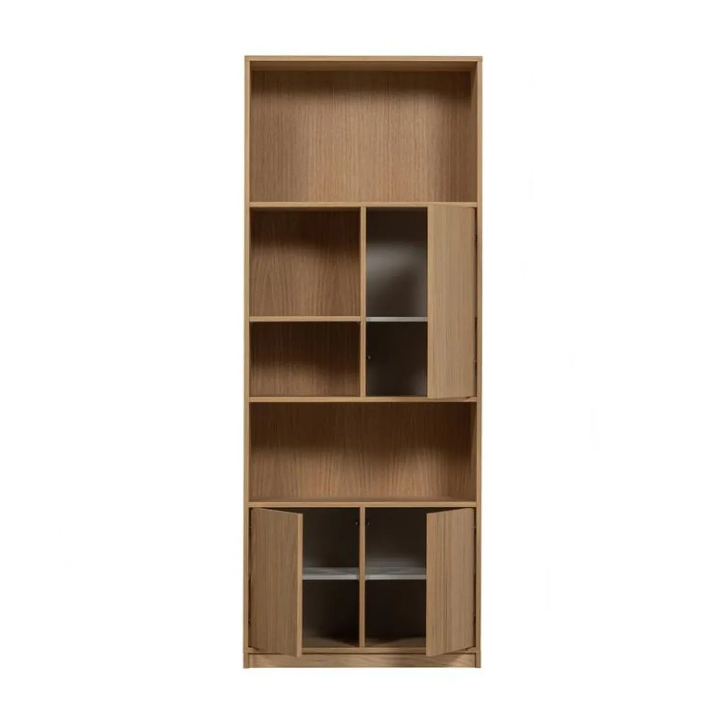 Modulair Bovenkast Eiken Naturel Mat 77cm