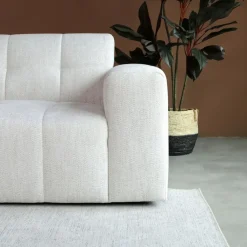 Modulaire Bank Wave Chaise longue links Modesto wit