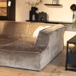 Modulaire jolijn-hoekbank-1-zits-links/1-zits/longchair rechts(stof Levis 12)