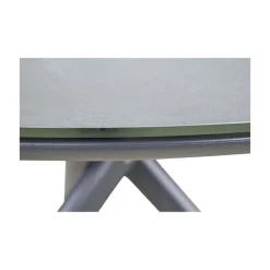 Mojito Tuintafel Rond keramisch zwart 120cm