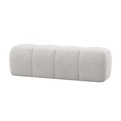 Mojo Eetkamerbank Bouclé Ecru Melange 164cm