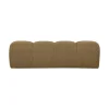 Mojo Eetkamerbank Bouclé Geel/Bruin Melange 164cm