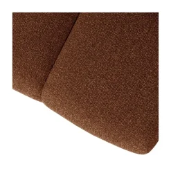 Mojo Eetkamerbank Bouclé Roestbruin Melange 164cm