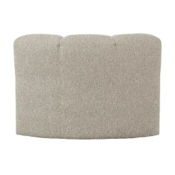 Mojo Eetkamerbank Hoek Met Rugleuning Bouclé Beige Melange