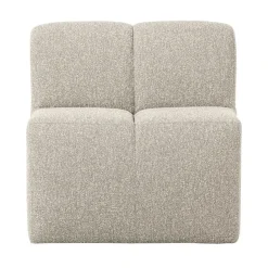 Mojo Eetkamerbank Met Rugleuning Bouclé Beige Melange 84cm