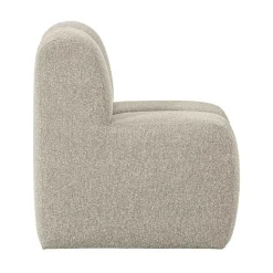 Mojo Eetkamerbank Met Rugleuning Bouclé Beige Melange 84cm