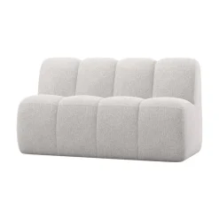 Mojo Eetkamerbank Met Rugleuning Bouclé Ecru Melange 164cm