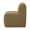 Mojo Eetkamerbank Met Rugleuning Bouclé Geel/Bruin Melange 84cm