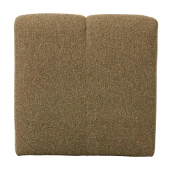 Mojo Eetkamerbank Met Rugleuning Bouclé Geel/Bruin Melange 84cm