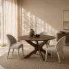 Montreaux Eettafel Bruin rond 130cm