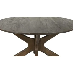Montreaux Eettafel Bruin rond 130cm