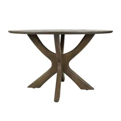 Montreaux Eettafel Bruin rond 130cm