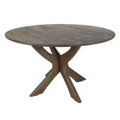 Montreaux Eettafel Bruin rond 130cm