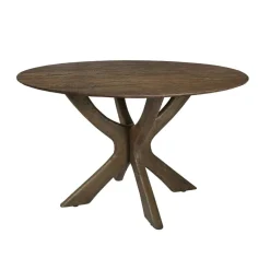 Montreaux Eettafel Bruin rond 130cm