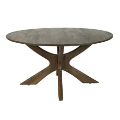 Montreaux Eettafel Bruin rond 150cm