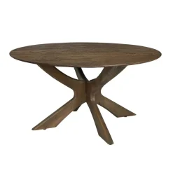 Montreaux Eettafel Bruin rond 150cm