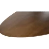 Morgan Eettafel ovaal Walnoot - Beige onderstel 240cm