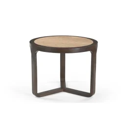 Moritz Bijzettafel Creme Travertin 60 cm
