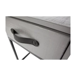 Morris Nachtkast Dennenhout Leem 35cm