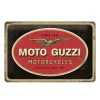 Moto Guzzi motorcycles since 1921 - metalen bord