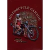 Motorcycle Garage - metalen bord