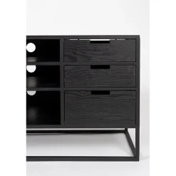 Muji tv meubel met 3 lades rotan 150cm