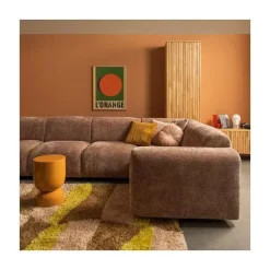 Musa Vloerkleed Grafisch Dessin Naturel/Geel 170x240cm