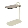 Mylon Bijzettafel Glas zand 48cm
