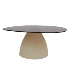 Mylon organische Salontafel Glas 86cm