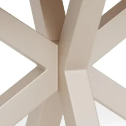 Myrthe Eettafel Keramiek met beige poot 200 cm