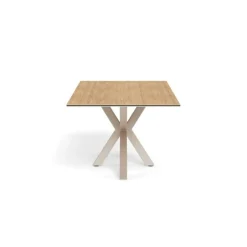 Myrthe Eettafel Keramiek met beige poot 200 cm