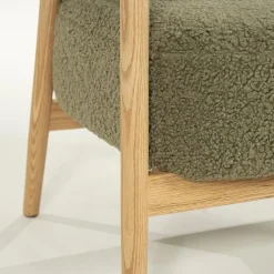 Mysa Fauteuil Groen Hout