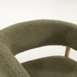 Mysa Fauteuil Groen Hout