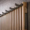 Namra Kapstok 13 haken mangohout 100cm