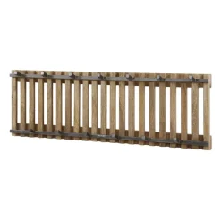 Namra Kapstok 13 haken mangohout 100cm