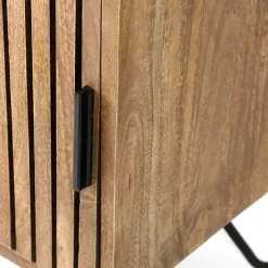 Namra tv meubel mangohout zandkleur